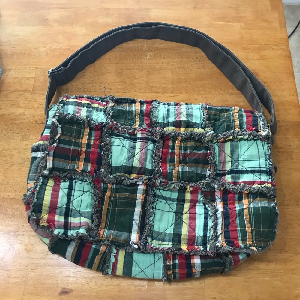 Patchwork Book Bag - image 2